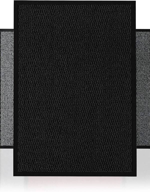Heavy Duty Barrier Door Mat - Non-Slip, Washable & Anti-Curl | 6 Sizes & 6 Colors