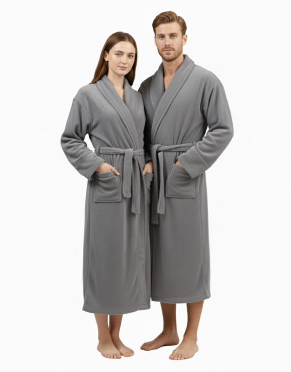 Shawl Bathrobe Unisex 100% Egyptian Cotton Terry Towel