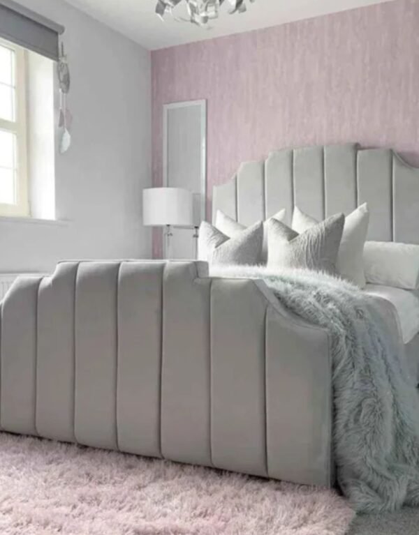 Princess Panel Bed | Plush Headboard Bed Frame – Homelyfy UK
